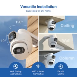 IMILAB EC6 Dual bewakingscamera